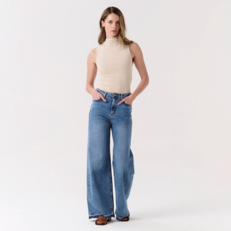 JEAN BINETTO AZUL MATIZADO