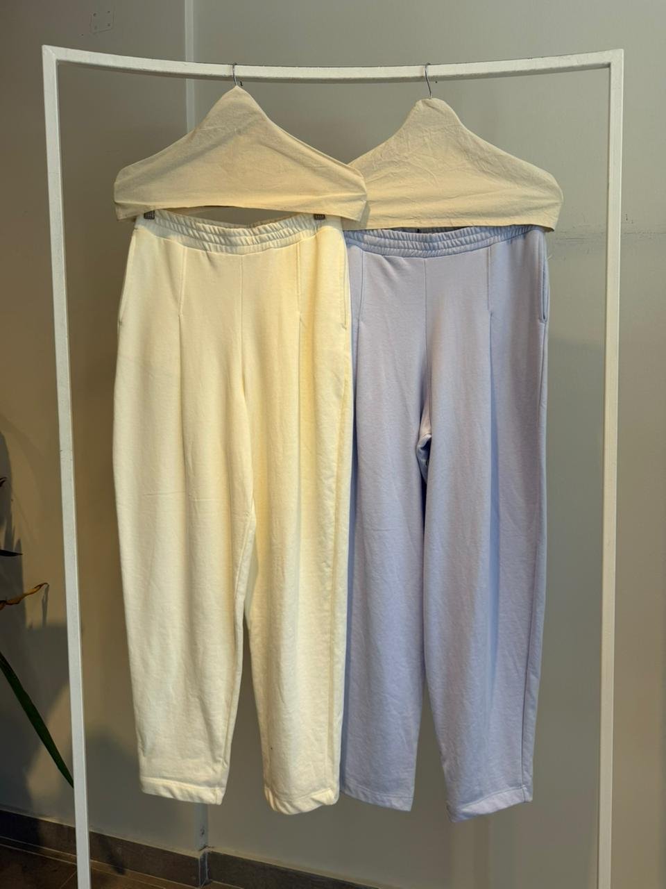 pantalon rustico lila 