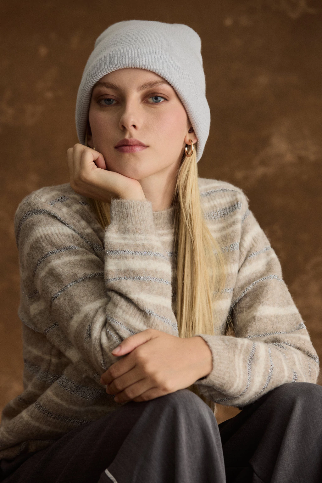 sweater richie beige